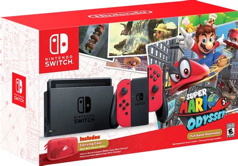 mario odyssey bundle|mario odyssey joy con.